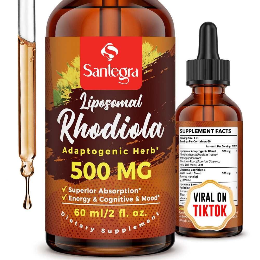 Liposomal Rhodiola Rosea with Ashwagandha 60 ml bottle