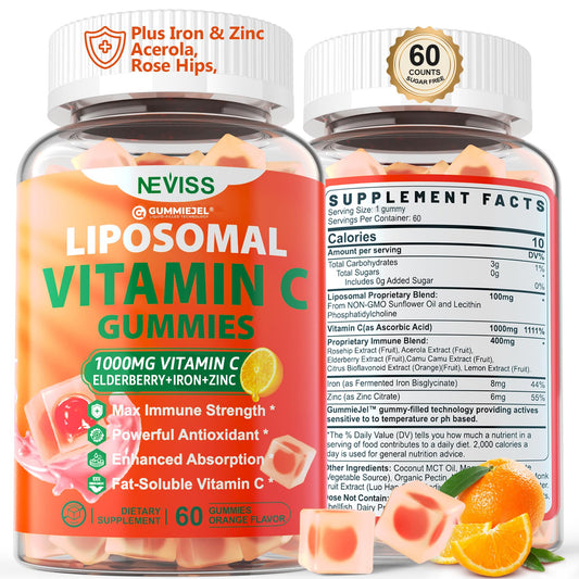 Liposomal Vitamin C 1000mg Gummies bottle front