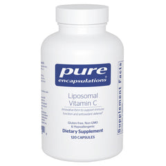 Liposomal Vitamin C bottle for immune support