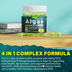 Omega-3 in liquid-filled free fatty acid form for rapid absorption