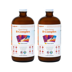 LIQUIDHEALTH Mega Energy B-Complex bottle and label