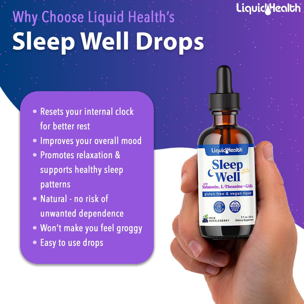 How to use LIQUIDHEALTH Sleep Well Drops