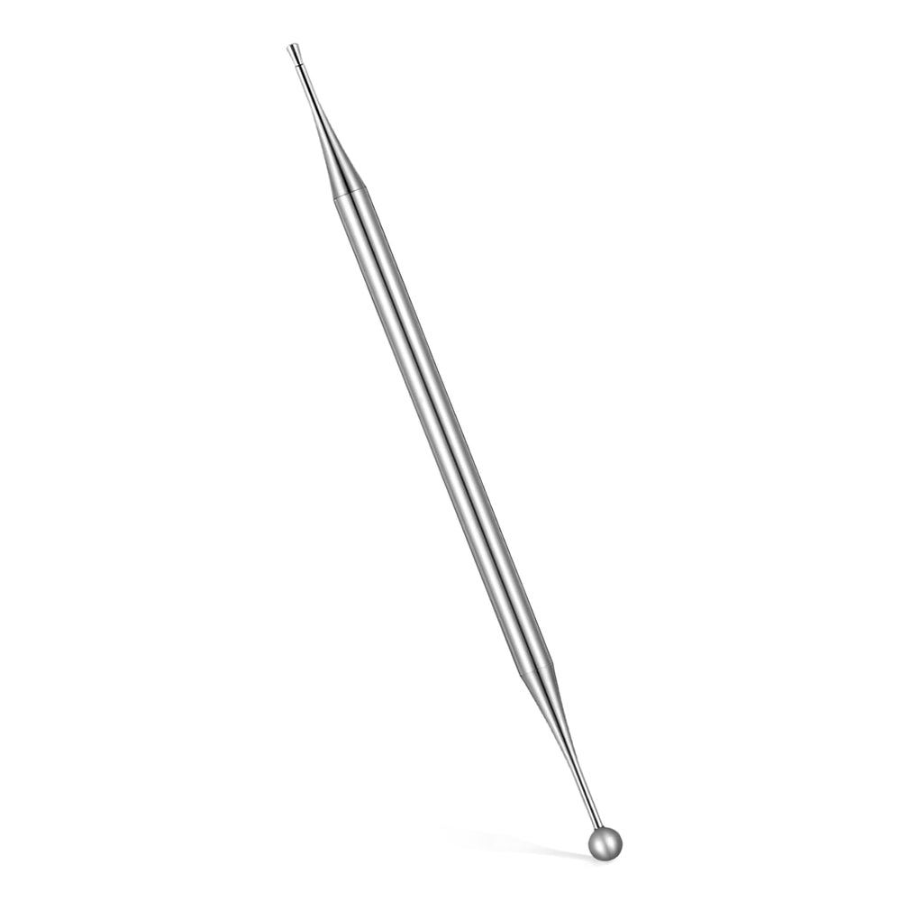 LIQWEI acupuncture pen main image showing stainless steel finish
