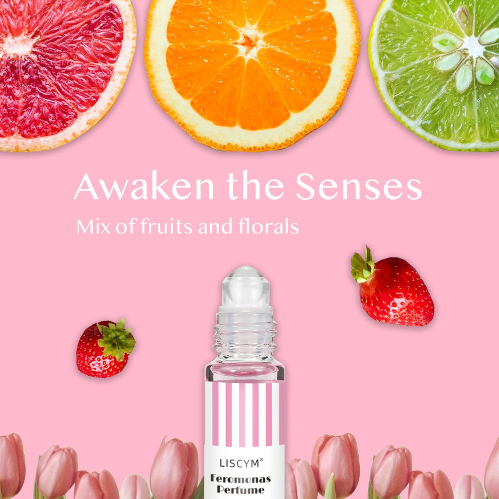Liscym pheromones cap detail: premium design complements a subtle aroma.