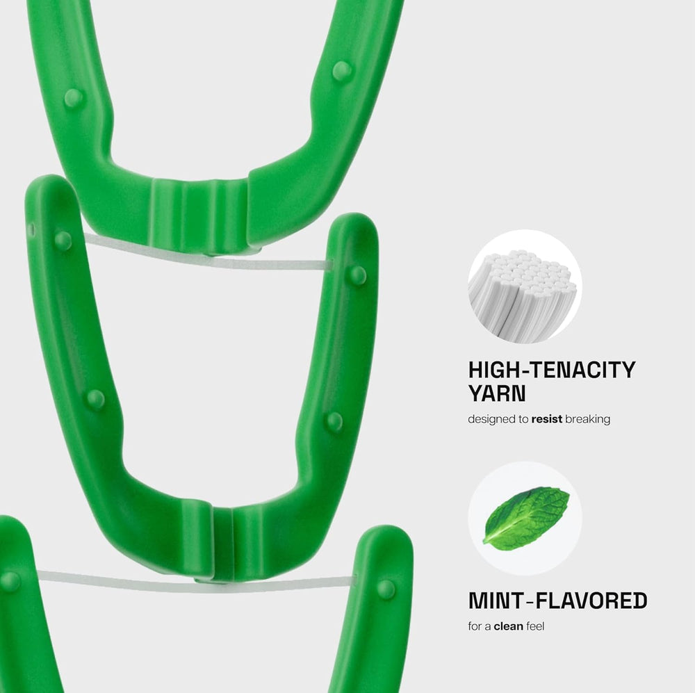 Shred-resistant PTFE floss for smooth gliding