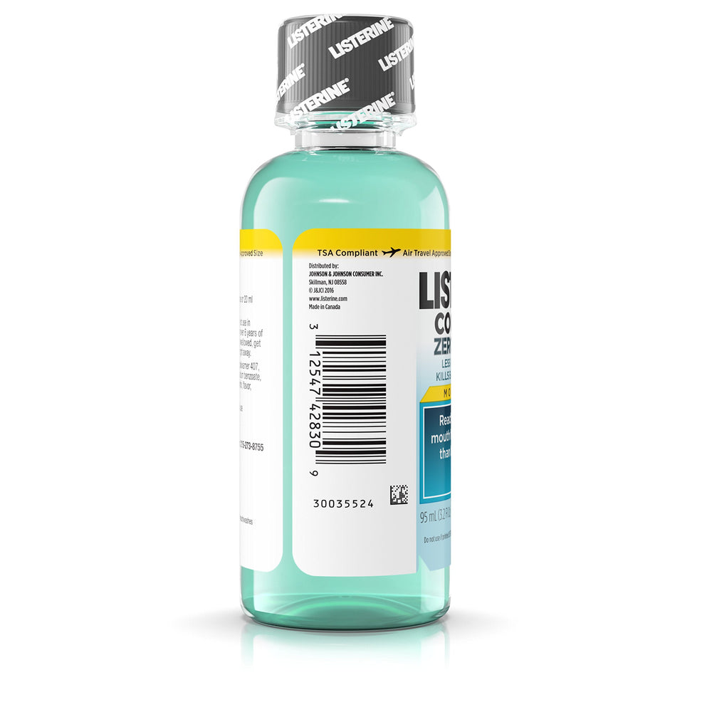 Sealed 24-pack of Listerine Antiseptic Zero Cavity Mouthwash