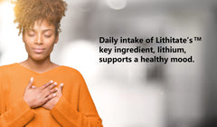 Vegan and gluten-free Lithitate supplement bottle
