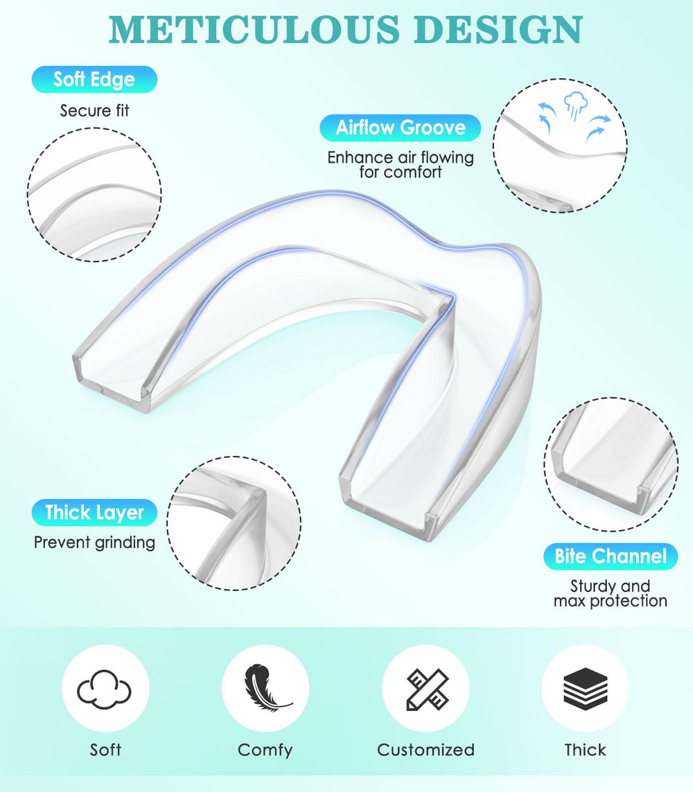 Litlcutie mouth guard designed to reduce nighttime grinding