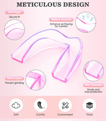 Litlcutie mouth guard with soft, flexible edges for a secure fit