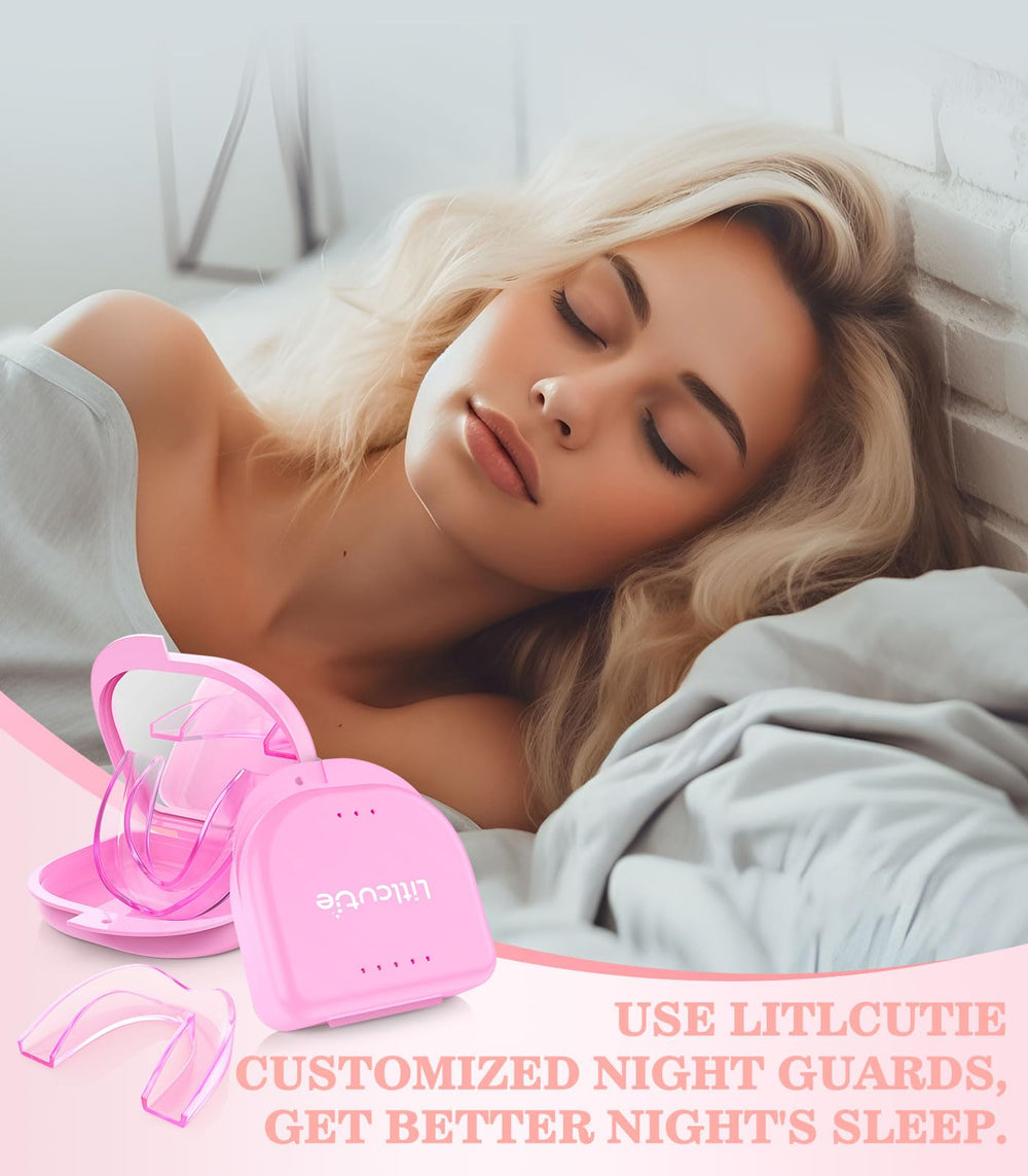 Litlcutie mouth guard — side profile with soft edges
