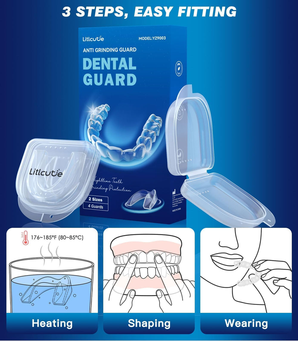 Litlcutie mouth guard showing two available sizes