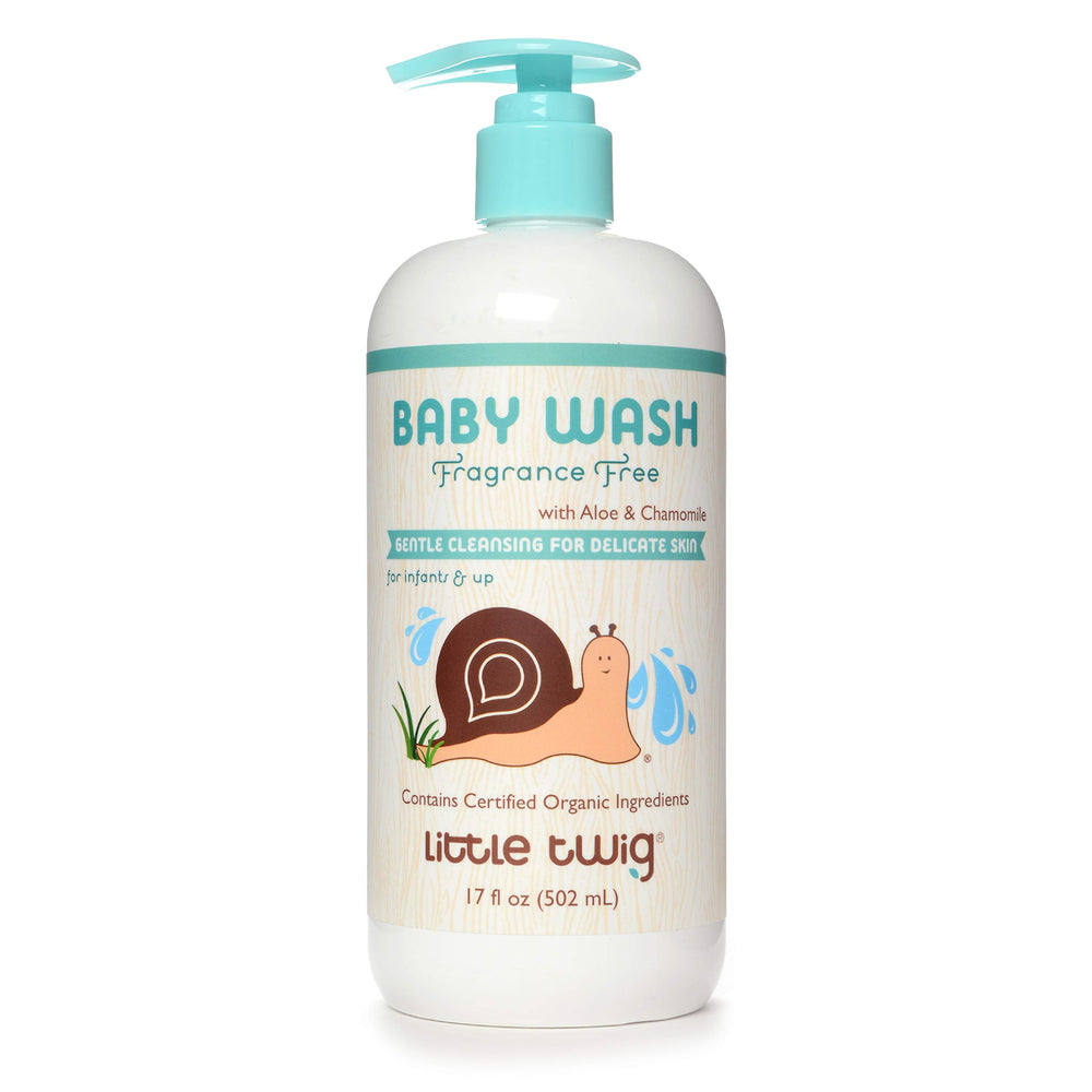 Little Twig Fragrance Free Baby Wash bottle 17 oz