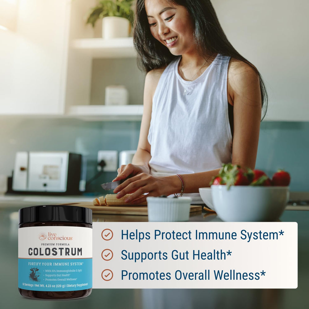 Immune support concept for colostrum supplement