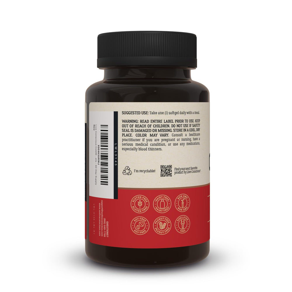 Immune support and cellular energy concept image