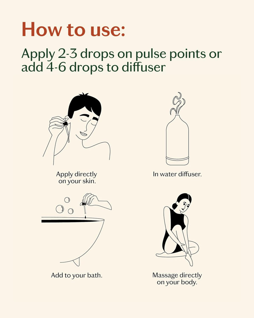 Livedrops 24/7 oils dermatology tested for skin safety