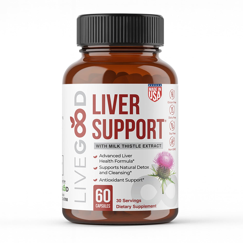LiveGood Liver Support bottle - 60-count