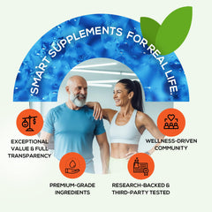 Lifestyle image portraying focus and cognitive energy concept