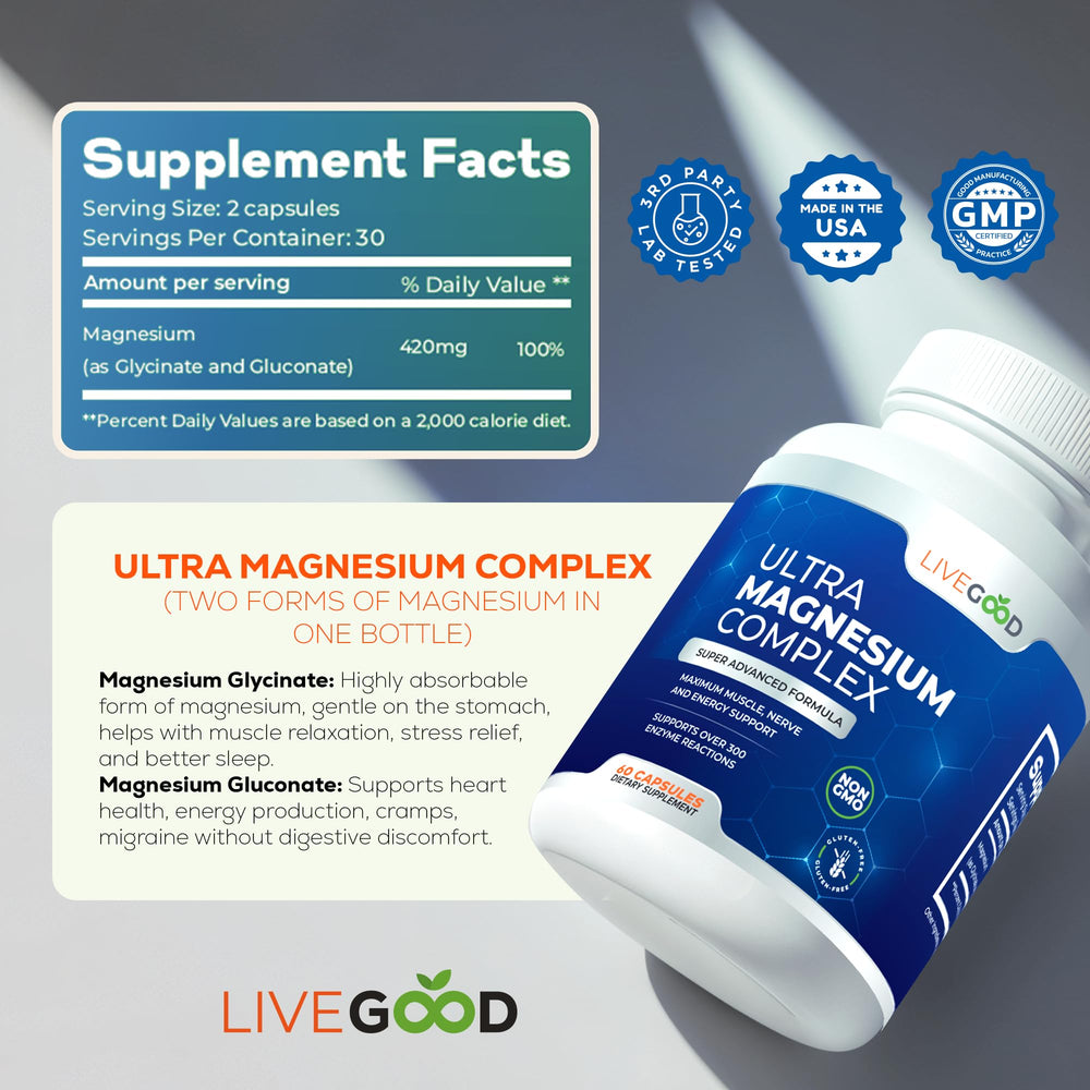 Product packaging highlighting Made in USA and premium ingredients