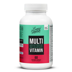 Hero image: LIVELY VITAMIN CO. Multivitamin bottle with 60 vegetarian capsules