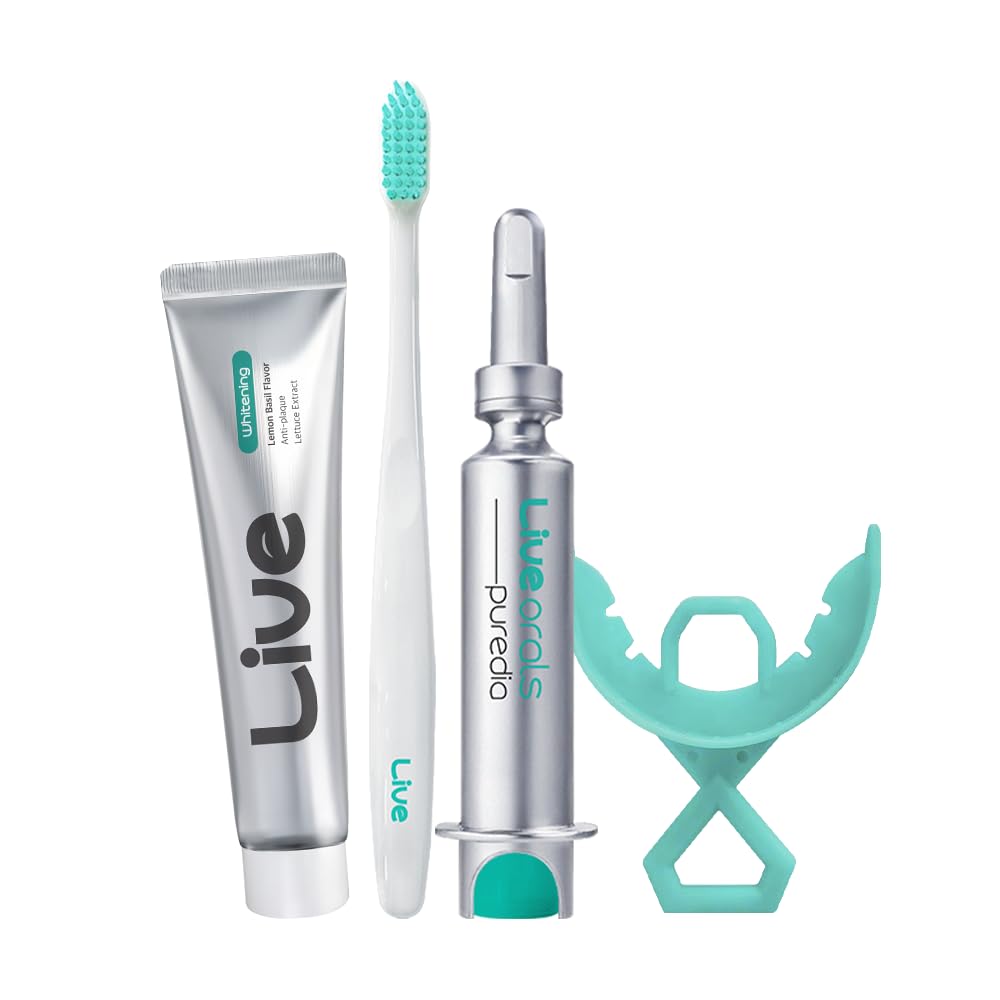 LiveOrals enamel-safe whitening toothpaste 20g