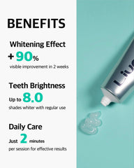 Smiling adult using LiveOrals whitening set