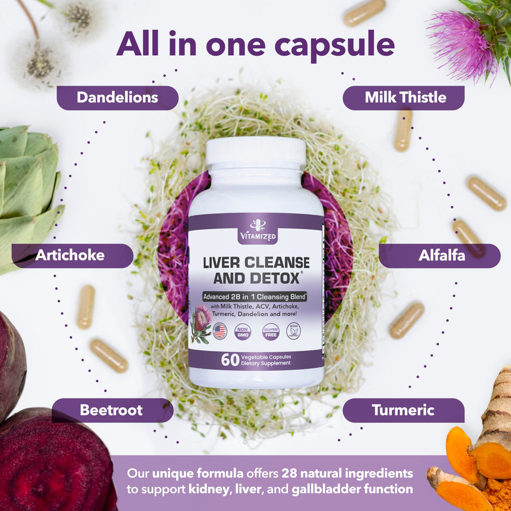 Organic Apple Cider Vinegar and dandelion root visuals