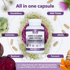 Organic Apple Cider Vinegar and dandelion root visuals