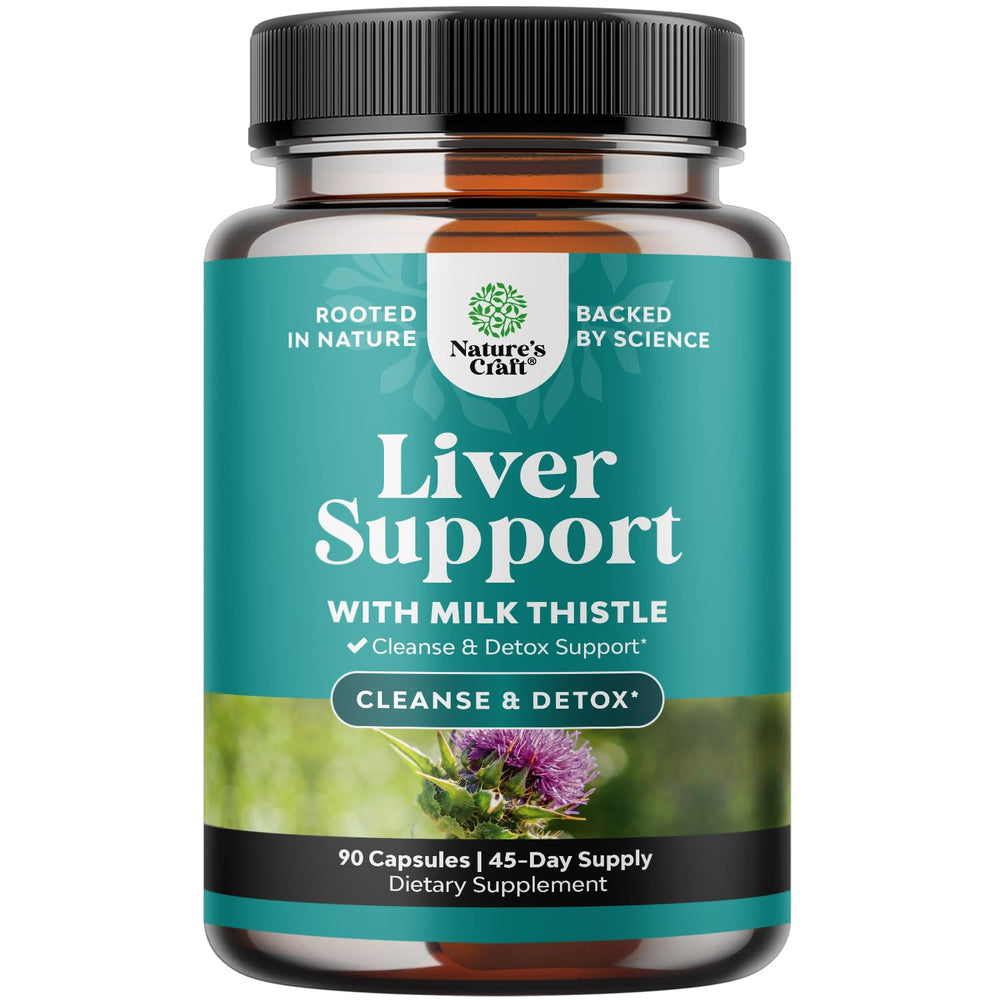 Bottle of Liver Cleanse Detox 90 capsules