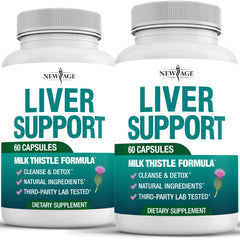 Liver Cleanse Detox with Milk Thistle - 120 Count