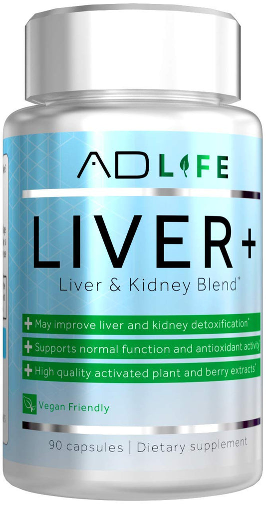 Project AD Liver+ Liver Cleanse & Detox bottle front view