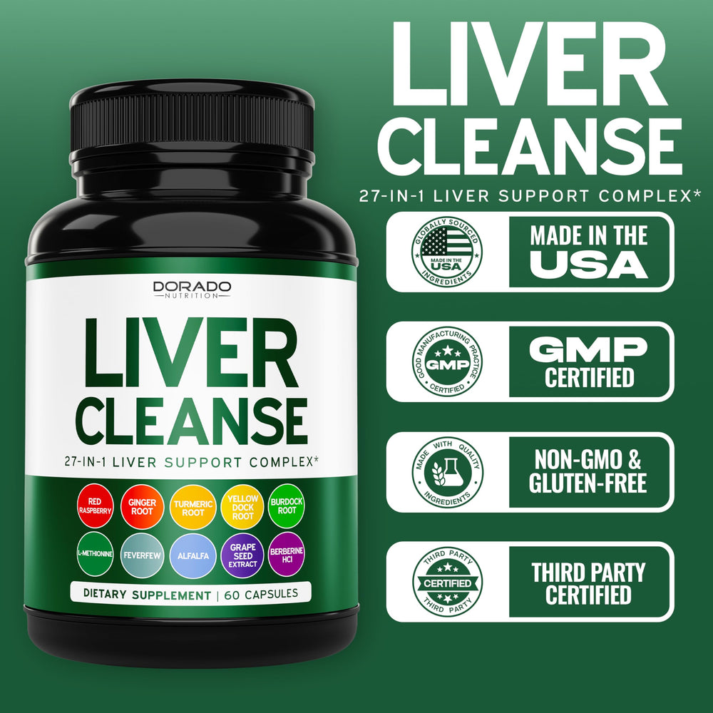 Liver Cleanse nutrition facts label