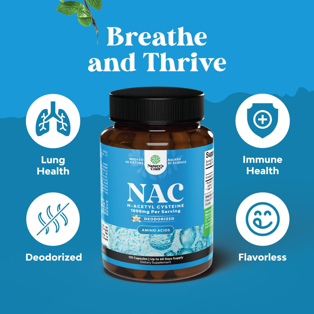 NAC 1000mg liver detox