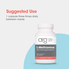 Liver detox support with L-Methionine