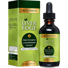 Liver Edge ingredients: milk thistle, artichoke, and dandelion