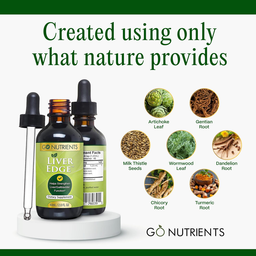 Concept image of energy and digestion boost from Liver Edge
