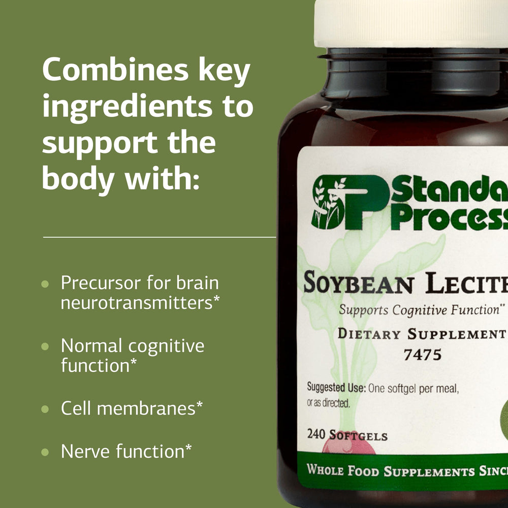 Liver function support with soy lecithin