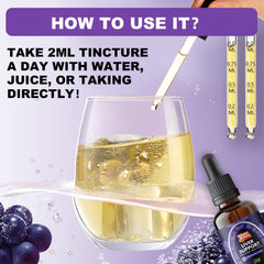 Liver Support Liquid Drops being prepared for use
