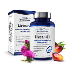 LiverMD bottle with 60 capsules