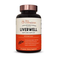 LiverWell Liver Cleanse bottle – front label