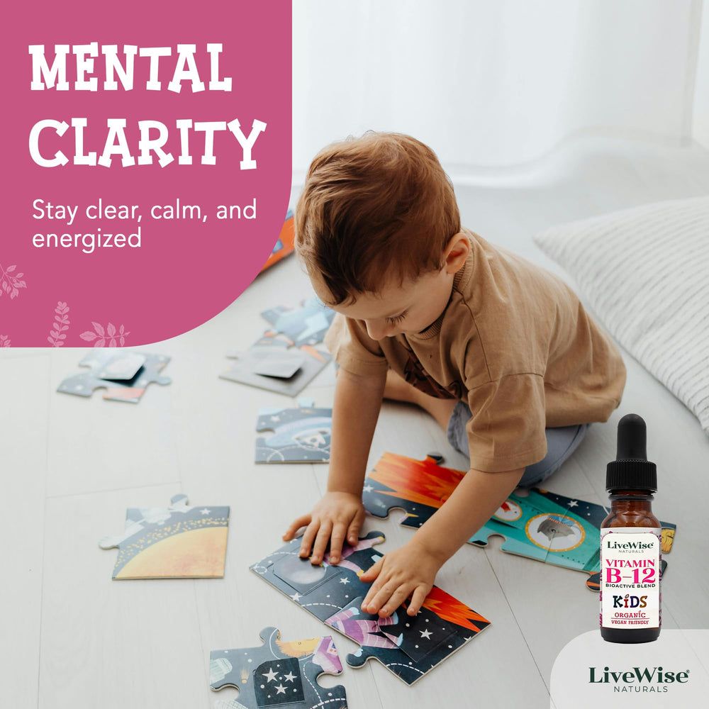 B12 liquid suited for kids and adults usage