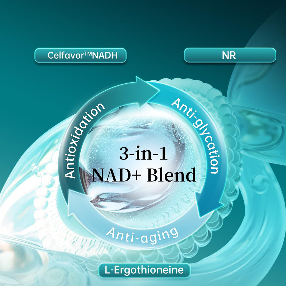 60-capsule LiveYes NAD+ bottle packaging