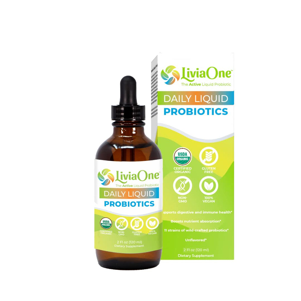 LiviaOne Daily Liquid Probiotics bottle
