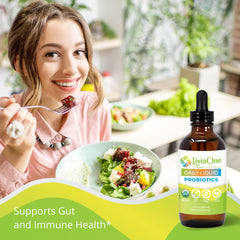 USDA Organic label on LiviaOne bottle