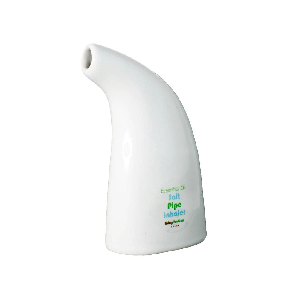Living Libations Purifying Salt Inhaler petite size for portable breath purification and travel-ready use