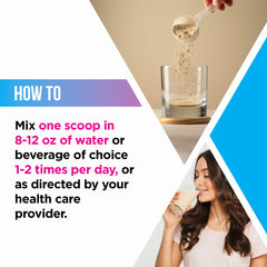 Vitamin C and multivitamins alongside collagen bottle
