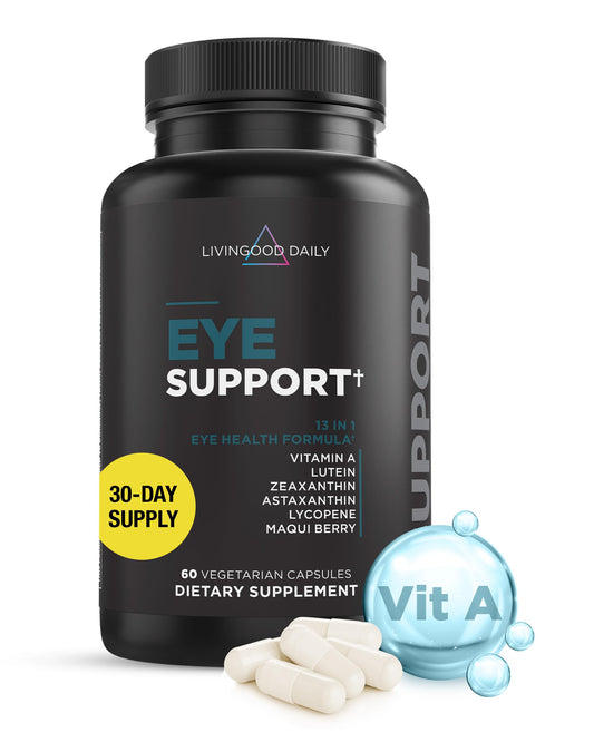 Livingood Daily Eye Support bottle front view