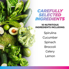 Product packshot showing Livingood Daily Greens Capsules packaging
