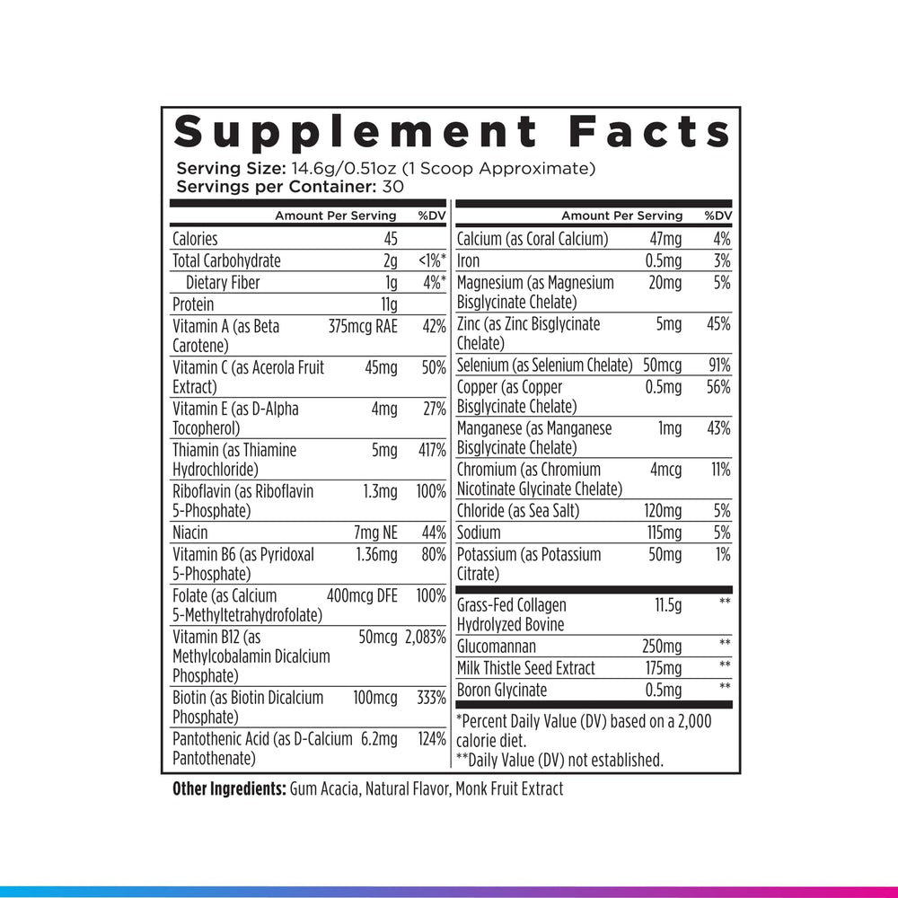 Livingood Daily gut health support with collagen and nutrients in your routine.