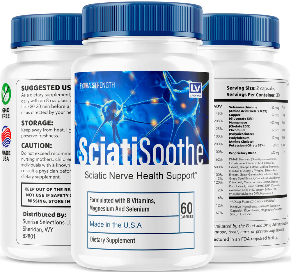 Unboxing LIVORKA 5 Pack Sciatisoothe packaging
