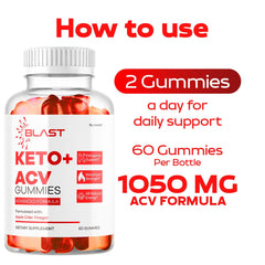 LIVORKA Blast Keto ACV close-up of gummy texture highlighting chewable consistency